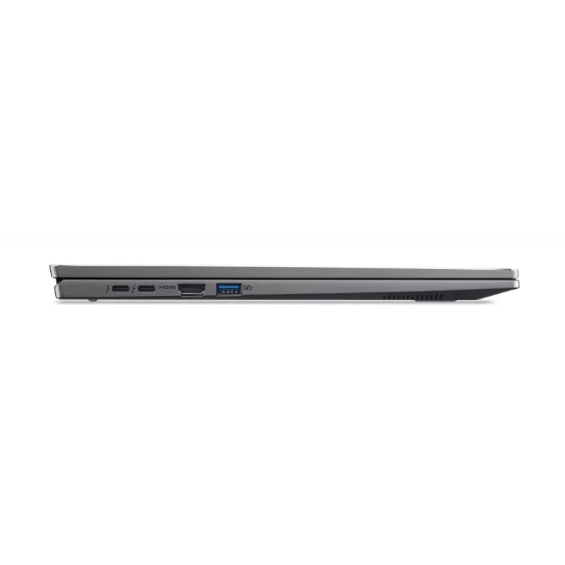Acer Swift Go 16 SFG16-72-782U Intel Core Ultra 7 155U Portátil 40,6 cm (16 inch) 3.2K 16 GB LPDDR5-SDRAM 1 TB SSD Wi-Fi 6E (802.11ax) Windows 11 Home Gris