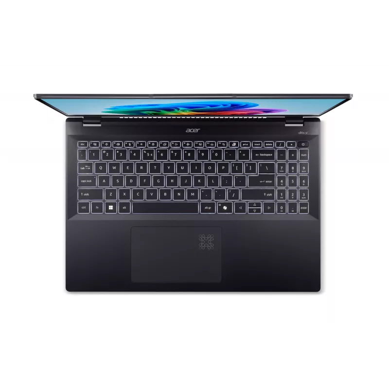 Acer Swift 16 AI SF16-51-53NZ Copilot+ PC Intel Core Ultra 5 226V Portátil 40,6 cm (16 inch) WQXGA+ 16 GB LPDDR5x-SDRAM 512 GB SSD Wi-Fi 7 (802.11be) Windows 11 Home US International Negro