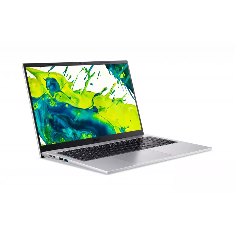 Acer Aspire Go 15 AG15-72P-54FH Intel Core 5 120U Portátil 39,6 cm (15,6 inch) Full HD 16 GB DDR4-SDRAM 512 GB SSD Wi-Fi 6 (802.11ax) Windows 11 Home Plata