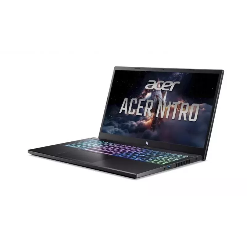 Acer Nitro V 15 ANV15-A31-R3VA AMD Ryzen™ 7 170 Portátil 39,6 cm (15,6 inch) Full HD 16 GB DDR5-SDRAM 512 GB SSD NVIDIA GeForce RTX 5060 Wi-Fi 6E (802.11ax) Windows 11 Home Negro