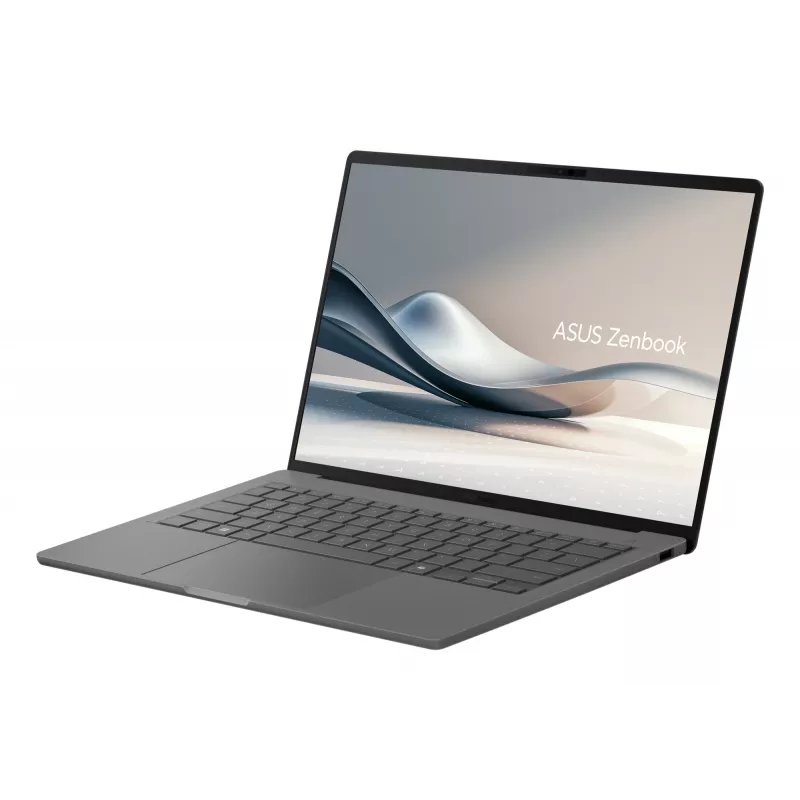 ASUS Zenbook A14 UX3407QA-QD343X Snapdragon X1-26-100 Portátil 35,6 cm (14 inch) WUXGA 32 GB LPDDR5x-SDRAM 1 TB SSD Wi-Fi 6E (802.11ax) Windows 11 Pro Gris