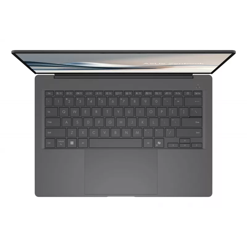 ASUS Zenbook A14 UX3407QA-QD343X Snapdragon X1-26-100 Portátil 35,6 cm (14 inch) WUXGA 32 GB LPDDR5x-SDRAM 1 TB SSD Wi-Fi 6E (802.11ax) Windows 11 Pro Gris