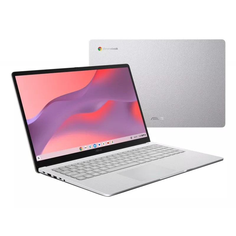 ASUS Chromebook CB1505CTA-S70197-CBE Intel® N N150 39,6 cm (15,6 inch) Full HD 8 GB LPDDR5-SDRAM 64 GB eMMC Wi-Fi 6 (802.11ax) ChromeOS US International Gris