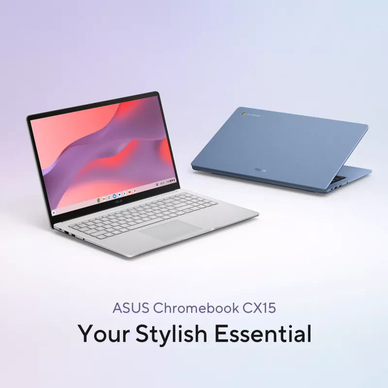 ASUS Chromebook CB1505CTA-S70197-CBE Intel® N N150 39,6 cm (15,6 inch) Full HD 8 GB LPDDR5-SDRAM 64 GB eMMC Wi-Fi 6 (802.11ax) ChromeOS US International Gris