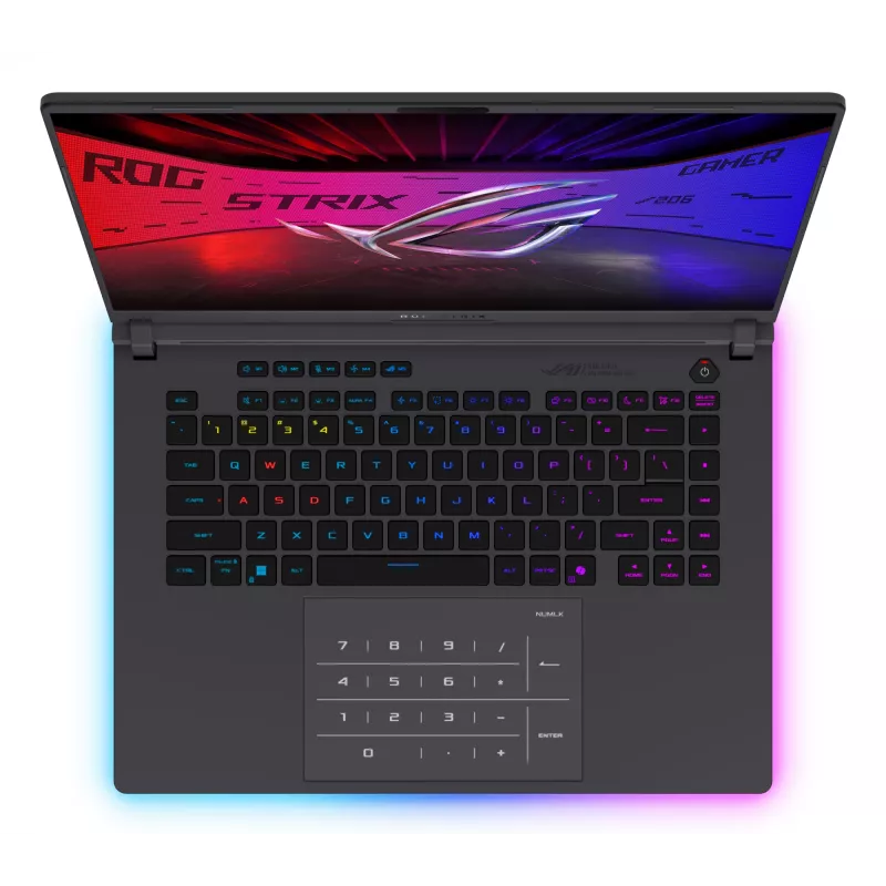 ASUS ROG Strix G16 G615JMR-DICRV235W Intel® Core™ i7 i7-14650HX Portátil 40,6 cm (16 inch) WUXGA 16 GB DDR5-SDRAM 1 TB SSD NVIDIA GeForce RTX 5060 Wi-Fi 7 (802.11be) Windows 11 Home Negro, Gris
