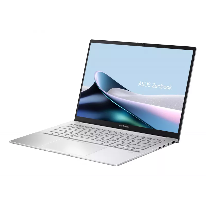 ASUS Zenbook 14 OLED UX3405CA-QD1302W Intel Core Ultra 7 255H Portátil 35,6 cm (14 inch) WUXGA 16 GB LPDDR5x-SDRAM 1 TB SSD Wi-Fi 7 (802.11be) Windows 11 Home Alemán Plata