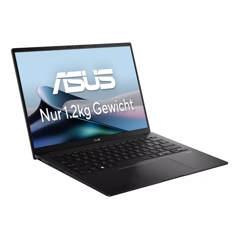 ASUS Zenbook 14 OLED UM3406GA-QD030W Copilot+ PC AMD Ryzen™ AI 7 445 Portátil 35,6 cm (14 inch) WUXGA 32 GB LPDDR5x-SDRAM 1 TB SSD Wi-Fi 6E (802.11ax) Windows 11 Home Alemán Negro