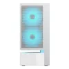 COUGAR Caja Midi Tower, CFV235 Vision, ARGB, Pantalla LCD, Mesh, Blanco