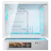 COUGAR Caja Midi Tower, CFV235 Vision, ARGB, Pantalla LCD, Mesh, Blanco