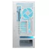 COUGAR Caja Midi Tower, CFV235 Vision, ARGB, Pantalla LCD, Mesh, Blanco