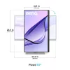 BenQ MA270S Monitor de ordenador 68,6 cm (27 inch) 5120 x 2880 píxeles 5K Ultra HD LED Blanco