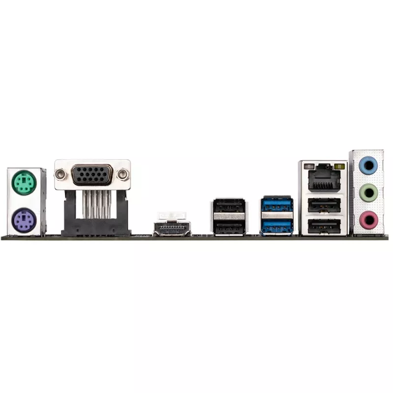 GIGABYTE H610M H Placa base - Compatible con Intel Core 14ª gen, VRM digital híbrido 6+1+1, hasta 5600 MHz DDR4 (OC), 1x PCIe 3.0 M.2, GbE LAN, USB 3.2 Gen 1