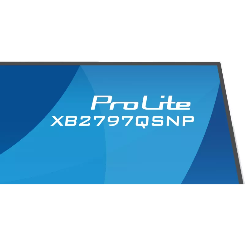iiyama ProLite XB2797QSNP-W1 Monitor de ordenador IPS-LCD 27 inch 68,6 cm (27 inch) 2560 x 1440 píxeles Quad HD Blanco
