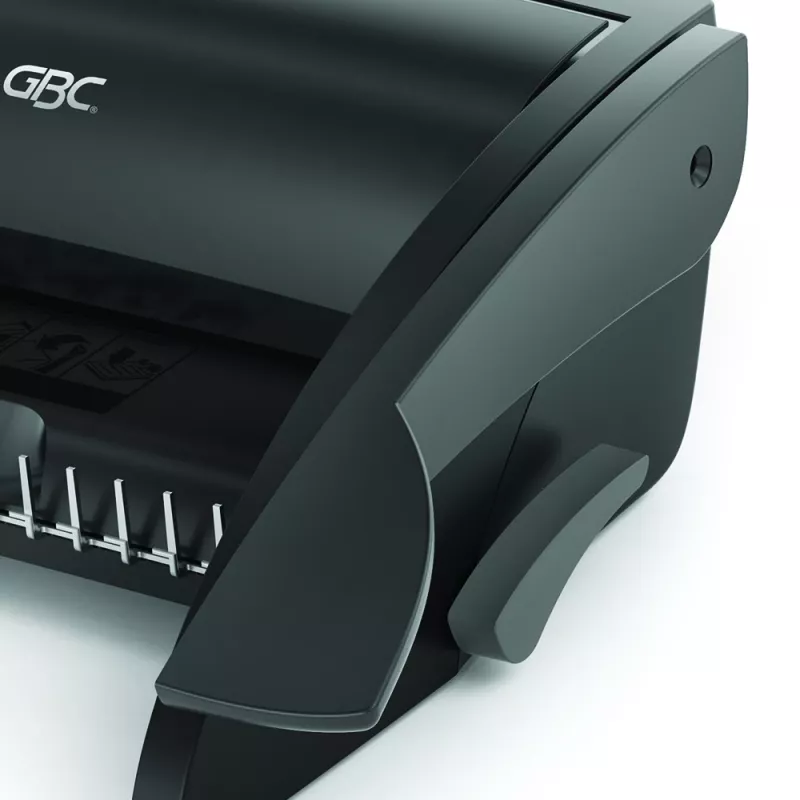 GBC Encuadernadora CombBind® C100, encuadernadora de canutillo, Manual, 160 hojas, Negro