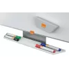 Nobo Rotuladores para pizarra blanca de vidrio (4 uds.), Vidrio, Negro, Azul, Verde, Rojo, 4 uds.
