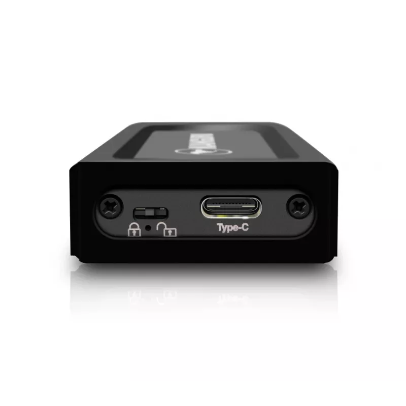 iStorage Kanguru UltraLock Superspeed+ USB-C M.2 NVMe SSD externa 1 TB | Unidad de estado sólido portátil segura | Interruptor físico de protección contra escritura | Firmware seguro | Conforme con TAA |