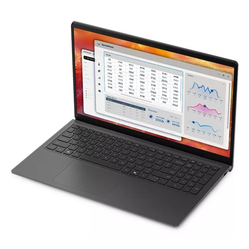 DELL Pro 15 Essential PV15265 AMD Ryzen™ 5 130 Portátil 39,6 cm (15,6 inch) Full HD 16 GB DDR5-SDRAM 1 TB SSD Wi-Fi 6 (802.11ax) Windows 11 Pro Alemán Negro