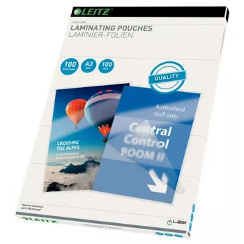 Leitz 16919 fundas de plastificar 100 uds.