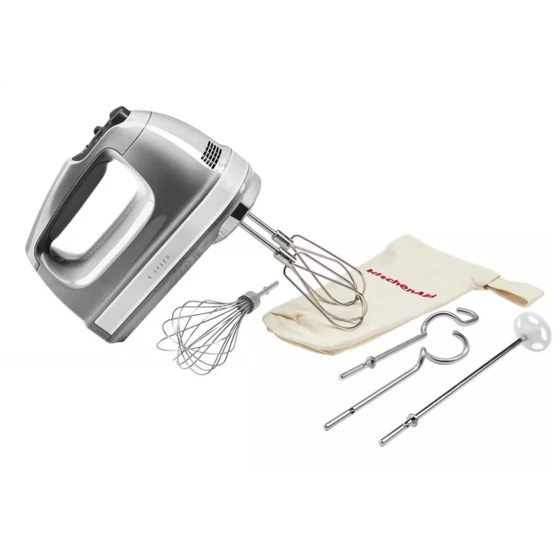 KitchenAid 5KHM9212ECU batidora de mano 85 W plata