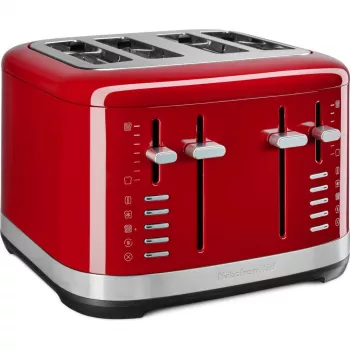 KitchenAid 5KMT4109EER 7 4 rebanadas 1640 W rojo, acero inoxidable