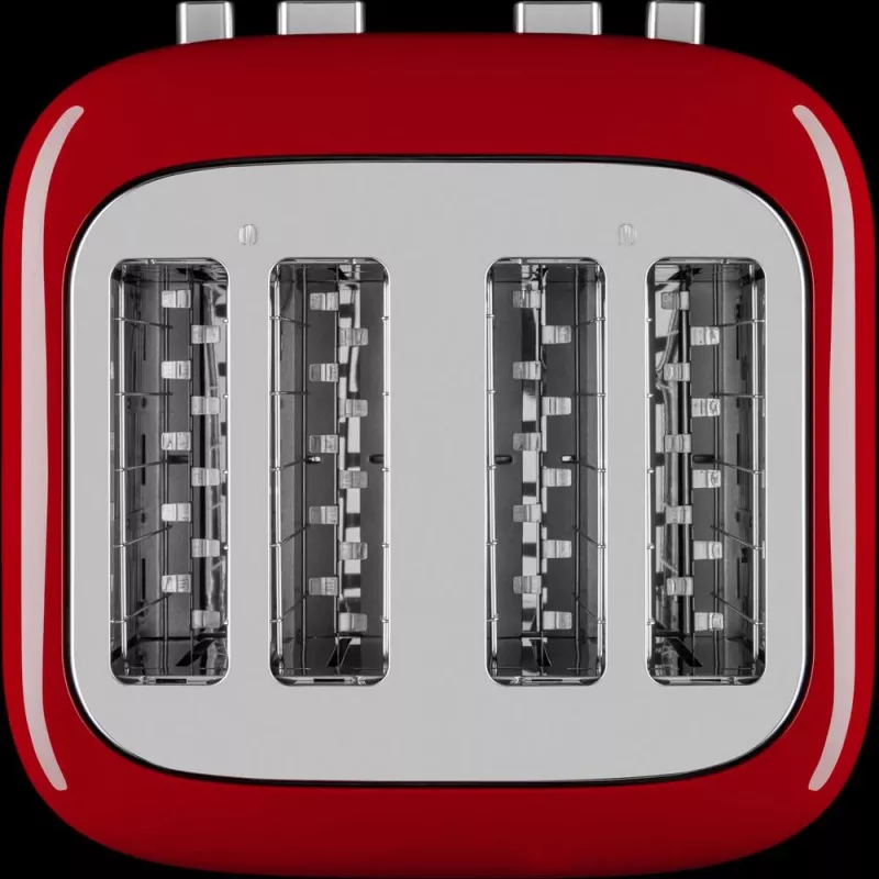 KitchenAid 5KMT4109EER 7 4 rebanadas 1640 W rojo, acero inoxidable