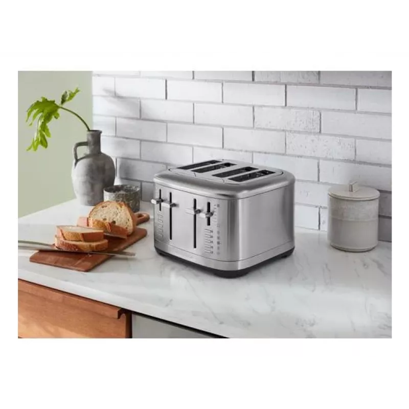 KitchenAid 859711675290 tostadora 7 4 rebanadas 1640 W acero inoxidable