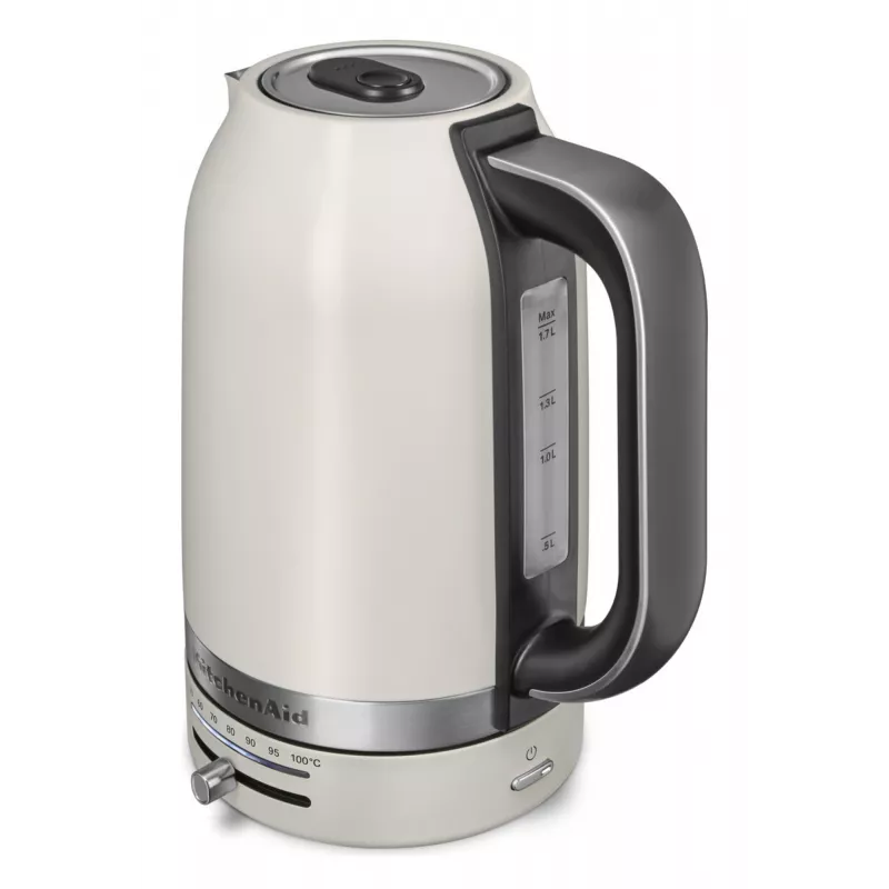 KitchenAid 5KEK1701EPL hervidor eléctrico 1,7 l 2400 W negro, acero inoxidable, blanco