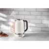 KitchenAid 5KEK1701EPL hervidor eléctrico 1,7 l 2400 W negro, acero inoxidable, blanco