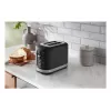 KitchenAid 859711684250 tostadora 7 2 rebanada(s) 980 W negro, acero inoxidable
