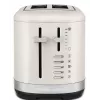 KitchenAid 859711684260 tostadora 7 2 rebanada(s) 980 W negro, acero inoxidable, blanco