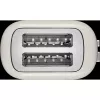 KitchenAid 859711684260 tostadora 7 2 rebanada(s) 980 W negro, acero inoxidable, blanco