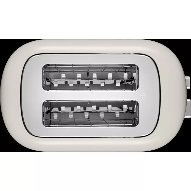 KitchenAid 859711684260 tostadora 7 2 rebanada(s) 980 W negro, acero inoxidable, blanco