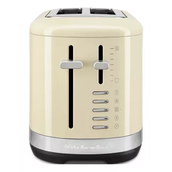 KitchenAid 5KMT2109EAC 7 2 rebanadas 980 W negro, crema, acero inoxidable