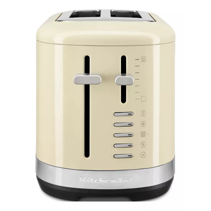 KitchenAid 5KMT2109EAC 7 2 rebanadas 980 W negro, crema, acero inoxidable