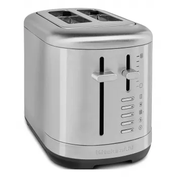 KitchenAid 5KMT2109ESX 2 rebanadas 980 W negro, acero inoxidable