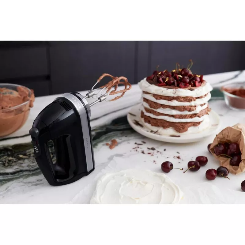 KitchenAid 5KHM9212EOB Batidora de mano, negra
