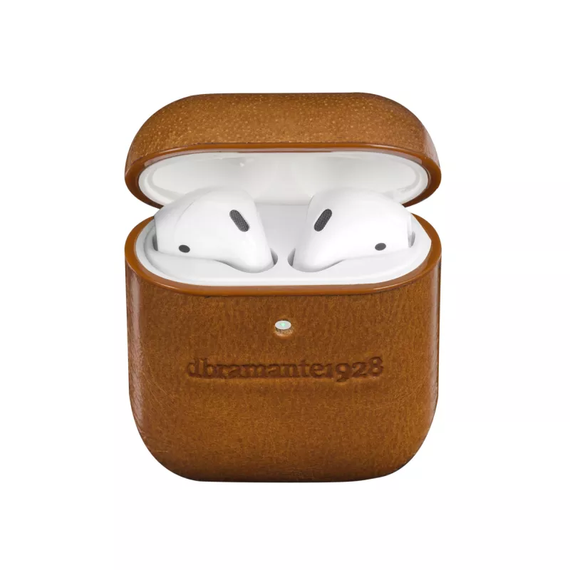 dbramante1928 Copenhagen - funda para AirPods - Tan, funda, piel, 11 g, Tan