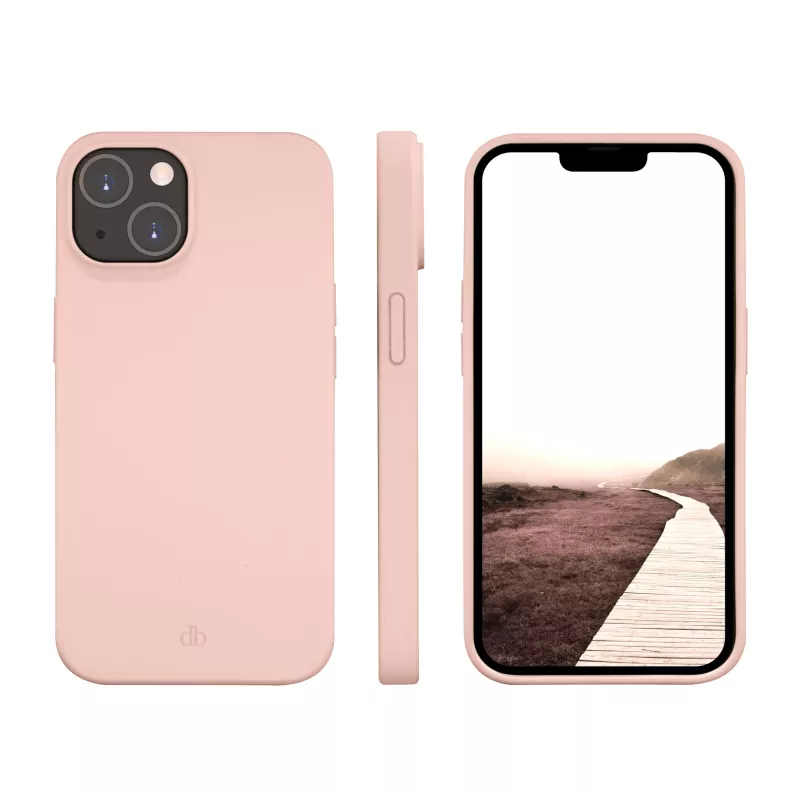 dbramante1928 Costa Rica - iPhone 17e/16e/15/14/13 - funda protectora trasera Pink Sand