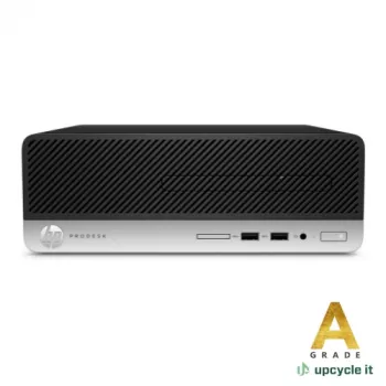 upcycle it HP ProDesk 400 G5 SFF (reacondicionado) A Intel® Core™ i5 i5-8400T 16 GB DDR4-SDRAM 256 GB SSD Windows 11 Pro PC negro, plata