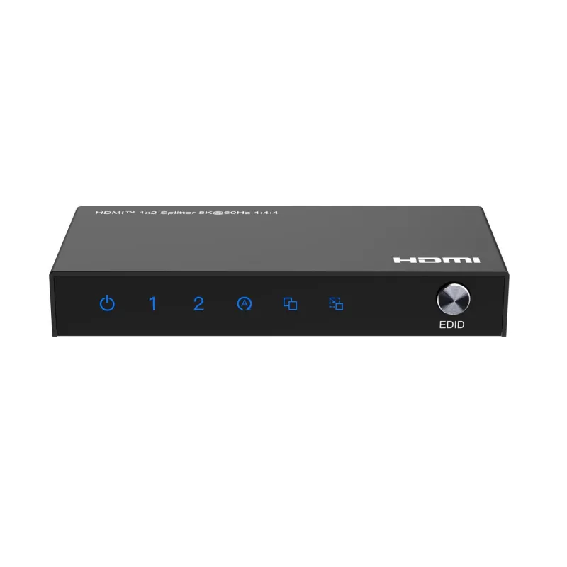 MicroConnect MC-HDMISPLITTER0102-8K divisor HDMI 8K 1x2