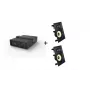 Vivolink Audiopack Subwoofer + 2 x Altavoces empotrables Premium (oferta de pack limitado) Negro Cableado 110 W