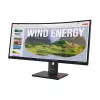 Lenovo ThinkVision T34WD-40 Monitor, 86,4 cm (34 inch), 3440 x 1440 píxeles, Wide Quad HD, LED, 6 ms, Negro