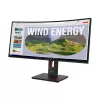 Lenovo ThinkVision T34WD-40 Monitor, 86,4 cm (34 inch), 3440 x 1440 píxeles, Wide Quad HD, LED, 6 ms, Negro