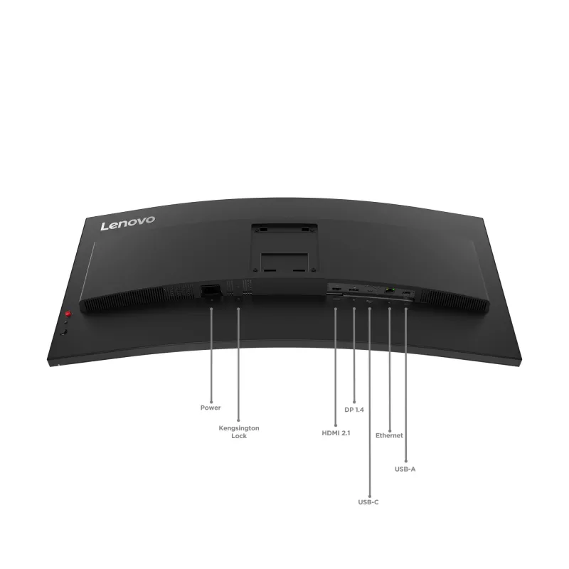 Lenovo ThinkVision T34WD-40 Monitor, 86,4 cm (34 inch), 3440 x 1440 píxeles, Wide Quad HD, LED, 6 ms, Negro