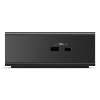 Lenovo ThinkPad USB4 Smart Dock 5500 con fuente de alimentación de 135W, Cableado, Negro
