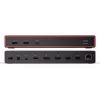 Lenovo ThinkPad USB4 Smart Dock 5500 con fuente de alimentación de 135W Cableado Negro
