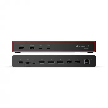 Lenovo ThinkPad Thunderbolt 4 Smart Dock Gen2 7500 Cableado Negro