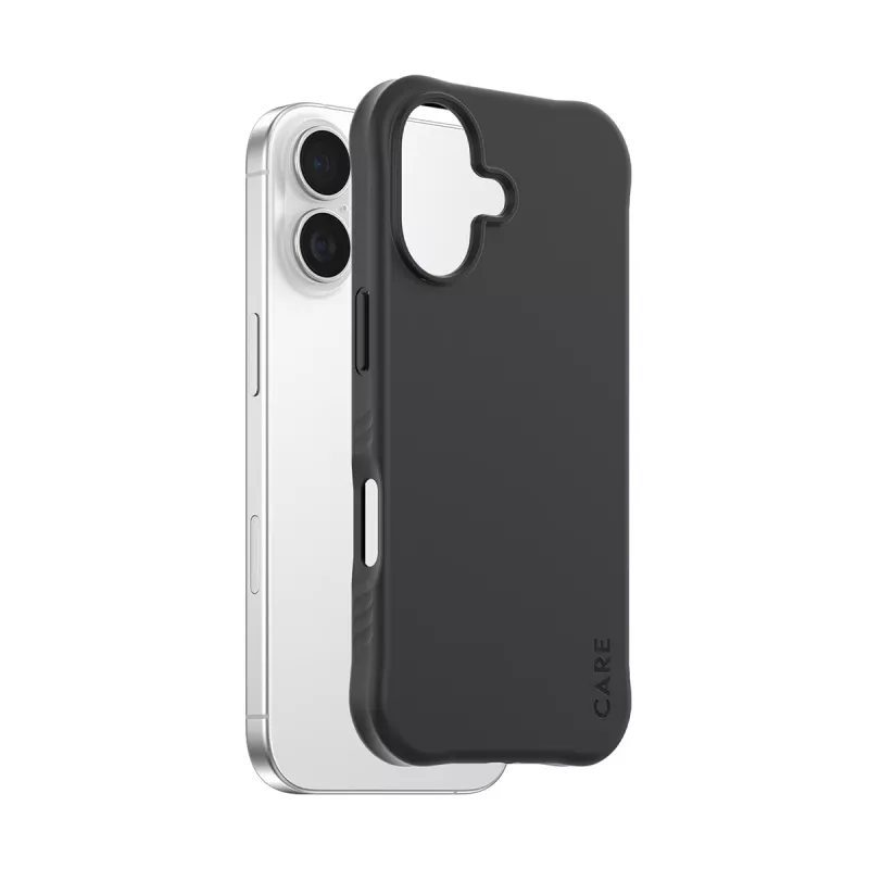 PanzerGlass CARE™ by ® Samba Case Negro con MagSafe iPhone 17 | Bulk