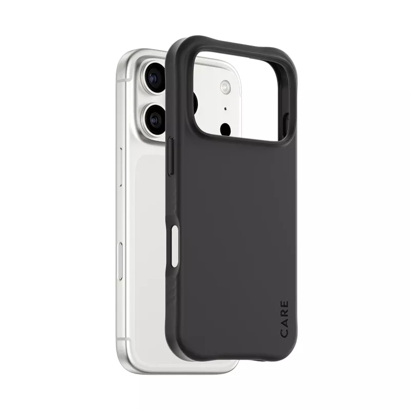 PanzerGlass CARE™ by ® Samba Case Negro con MagSafe iPhone 17 Pro | Pack grande