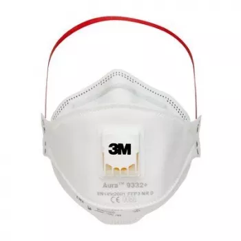 3M 9332PRO5 Mascarilla reutilizable FFP3 Semimascarilla filtrante de partículas